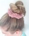 Velvet Crochet Scrunchie