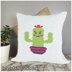 Intarsia - Smirking Cactus - Chart Only