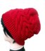 Strawberry Cabled Beanie