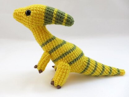 Amigurumi Parasaurolophus Dinosaur