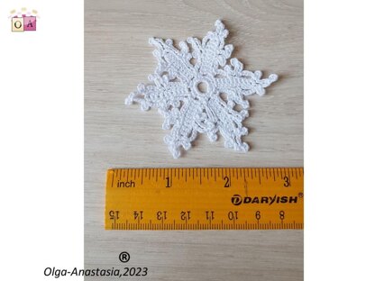 Сrochet Snowflake 18