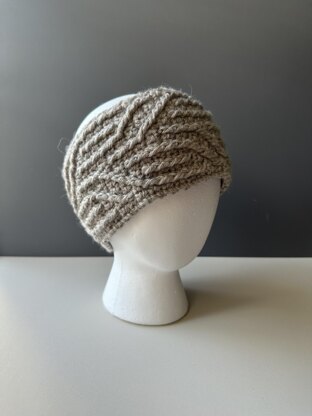 Twisted Paths Crochet Headband