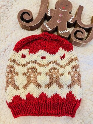Gingerbread Head Baby Hat