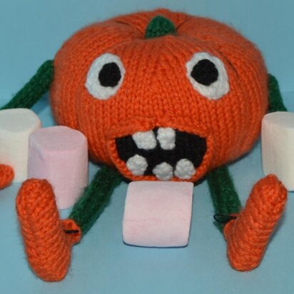 Patch The Pumpkin - knitting pattern