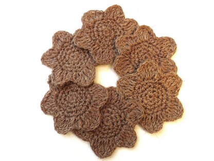 Flower hemp coasters