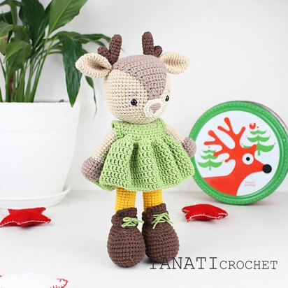 Toy Deer crochet pattern