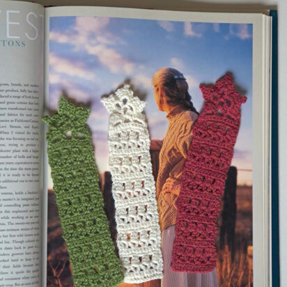 Marietta Bookmarks in Berroco Folio - Downloadable PDF