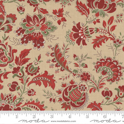 Moda Fabrics Bonheur De Jour - Red - 13911‐15