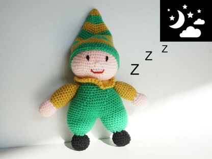 Crochet Pattern Cuddle Doll Sleepy!