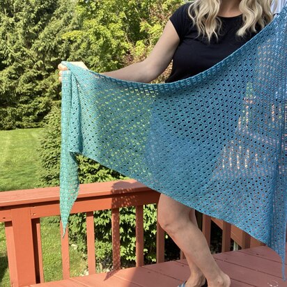 Breaker Waves Shawl