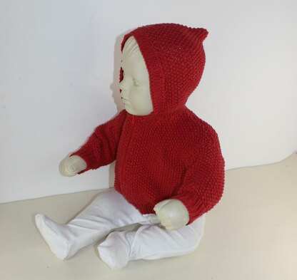 Baby Moss Stitch Hoodie