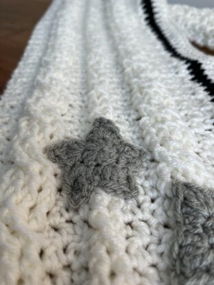 Stars & Scars Crochet Scarf