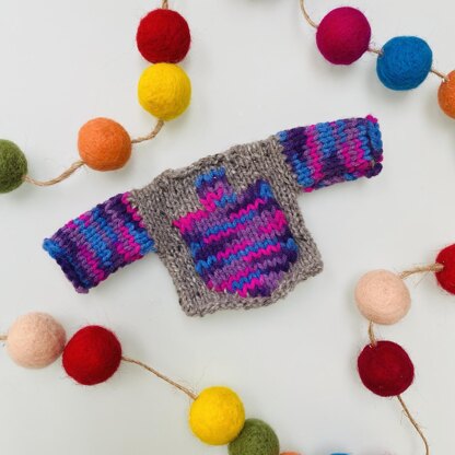 Tiny Dreidel Sweater
