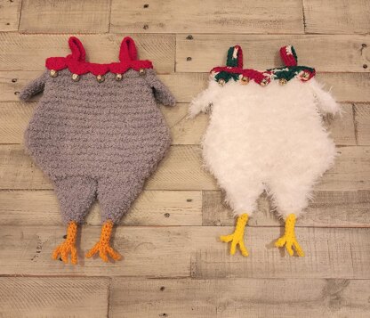 Chicken Christmas Stocking