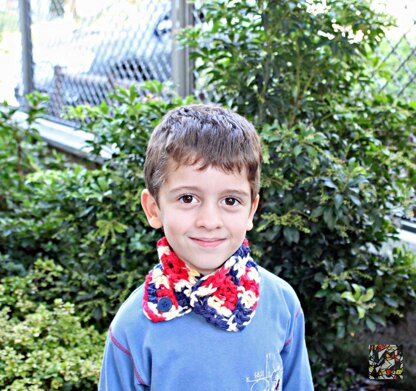 Multicolor Cowl - kids