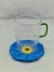 PDF Sunflower, Forget-me-not & Poppy Coasters