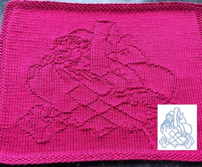 Nr. 728 Bramming elf with heart 89 stitches