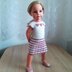 Crochet pattern Doll Dress with Ruffles