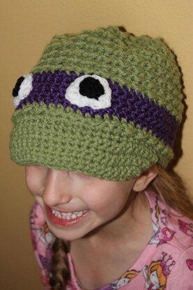 Ninja Turtle Newsboy AND Beanie Hat