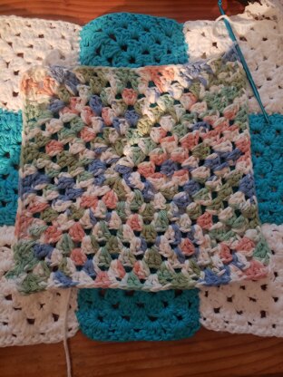 Granny squares-maybe a blanket