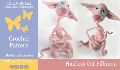 006 Hairless Cat Fillimon Amigurumi Toy Ravelry