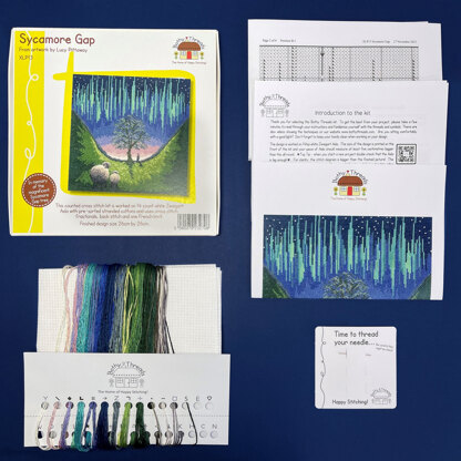 Bothy Threads Sycamore Gap Cross Stitch Kit