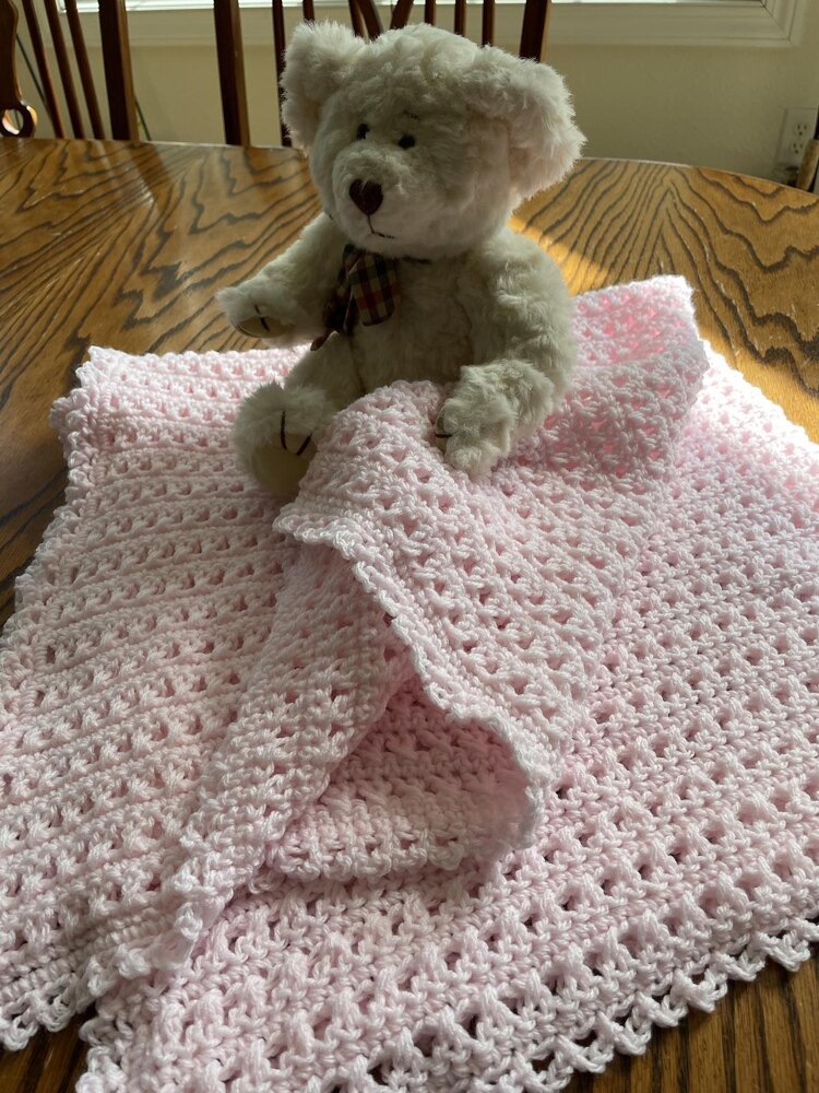 The Chloe Baby Blanket Crochet pattern by Christine Longe