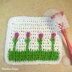 Spring Tulips Washcloth