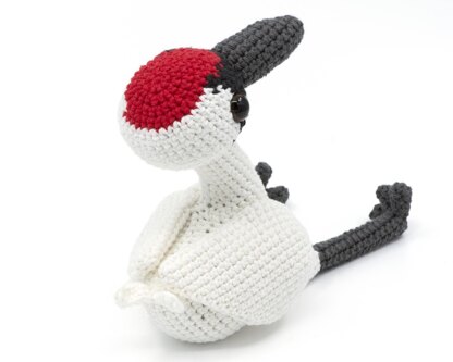 Amigurumi Whooping Crane