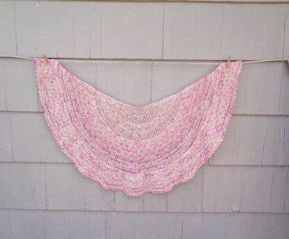 Butterfly Whirl Shawl