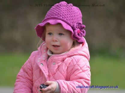 Droplet Flower Hat