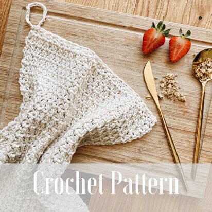 CROCHET PATTERN x The Artisan Kitchen cloth