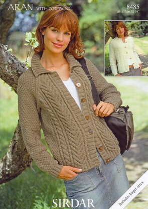 Cardigans in Sirdar Aran - 8485