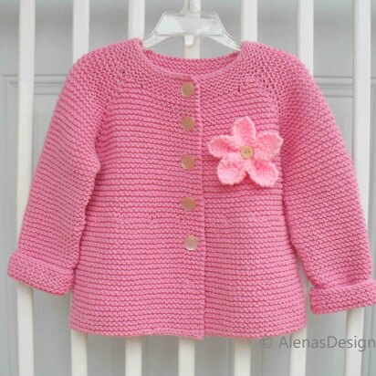 Children’s Cardigan with Embellishments