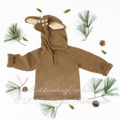 Baby Deer Ears Hoodie