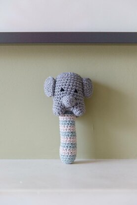 Ellen the Elephant Pram Chain and Rattle