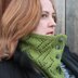 Buttoned Anniversary Cowl