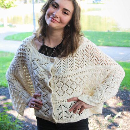 Lace Sampler Poncho