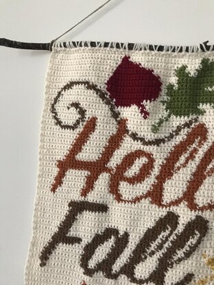 Hello Fall Wall Hanging