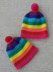 Bright Rainbows Hat