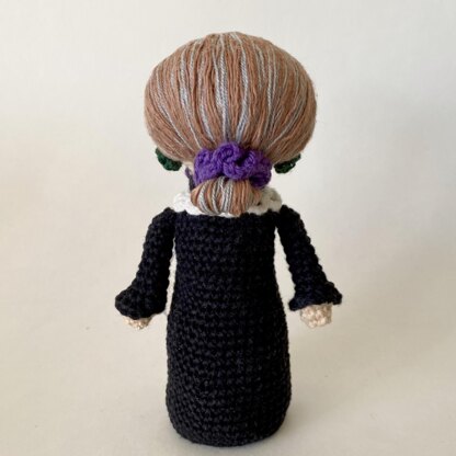 Ruth bader ginsburg crochet cheap doll pattern