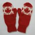 O Canada! Maple Leaf Mittens