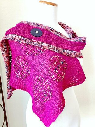 Yarnover Truck shawl