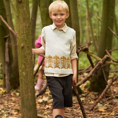 Sardines Vest in Rowan Summerlite DK - Downloadable PDF