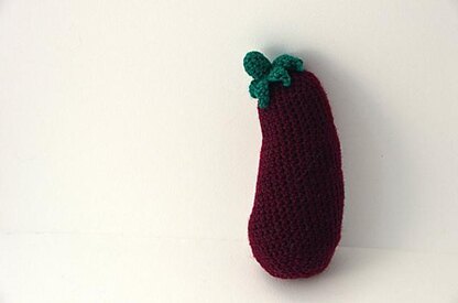 Eggplant Crochet Pattern, Eggplant Amigurumi, Aubergine Crochet Pattern, Aubergine Amigurumi