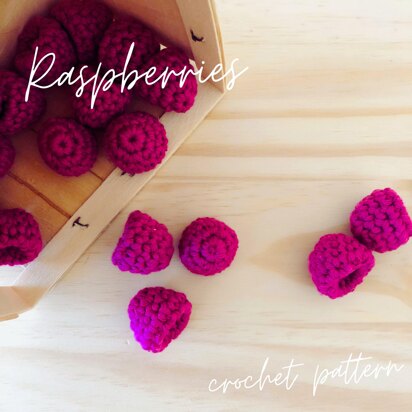 Crochet Raspberries