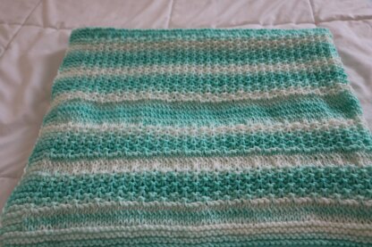 Mint Sorbet Baby Blanket