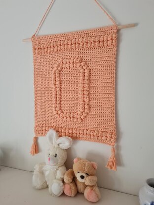Letter O Wallhanging