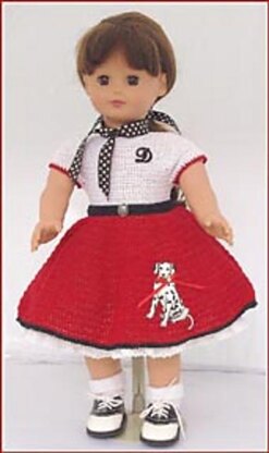 Bobbie Sox & Polka Dots for 18" dolls