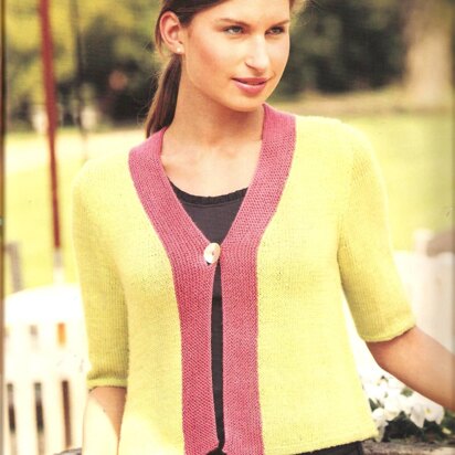 Silk Two Tone Cardigan